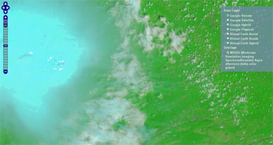 modis image